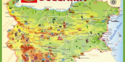 Η βουλγαρία περιήγηση στα χάρτης
