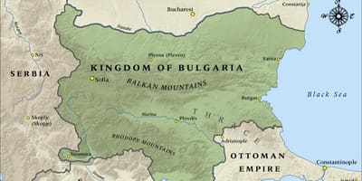 Χάρτης της παλιάς βουλγαρικής
