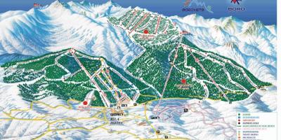 Η βουλγαρία σκι χάρτης