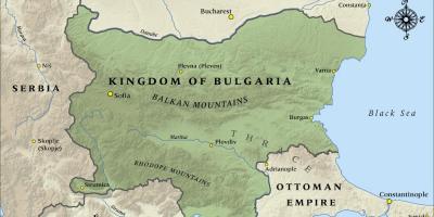 Χάρτης της παλιάς βουλγαρικής